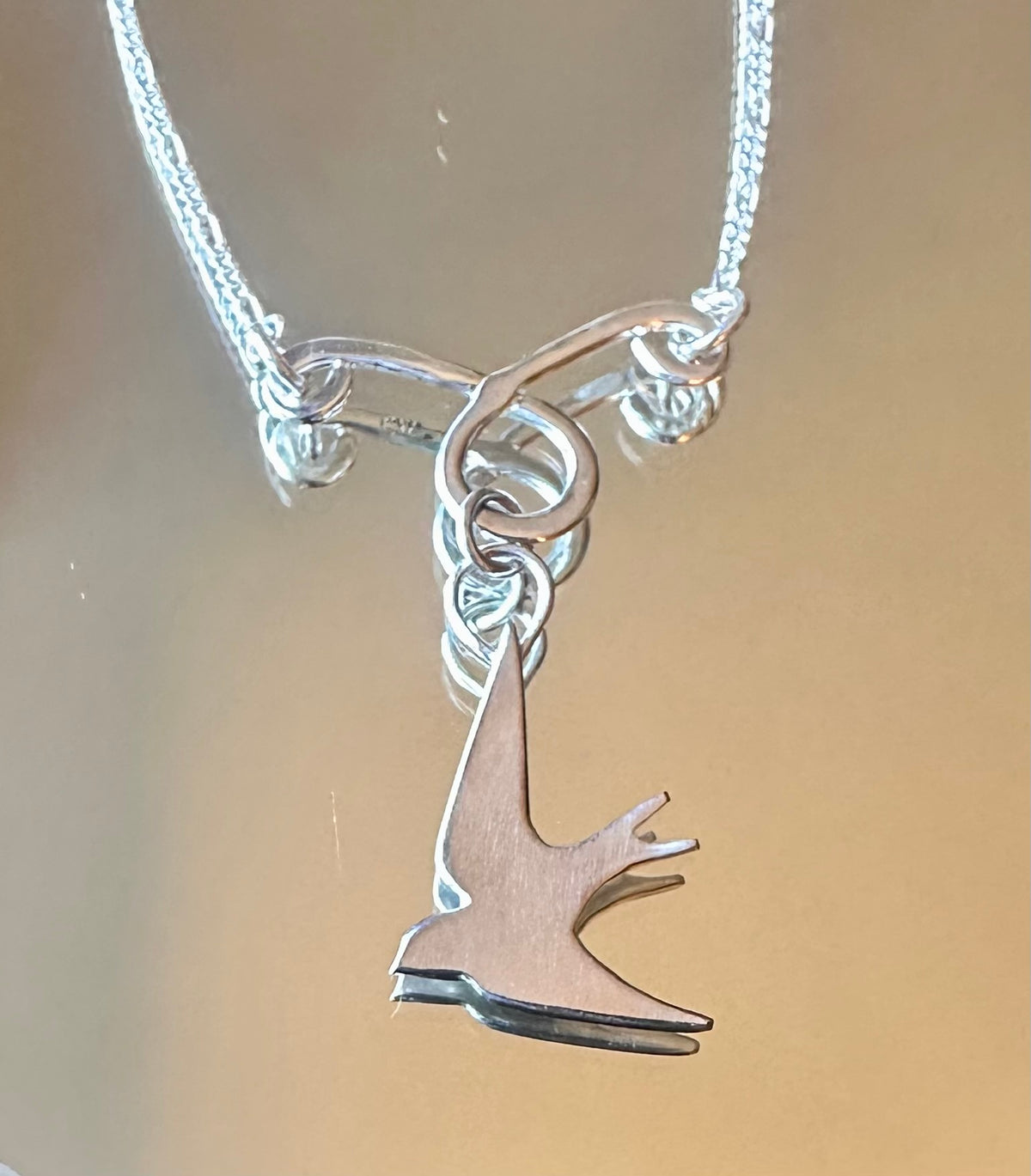 Single Swallow necklace