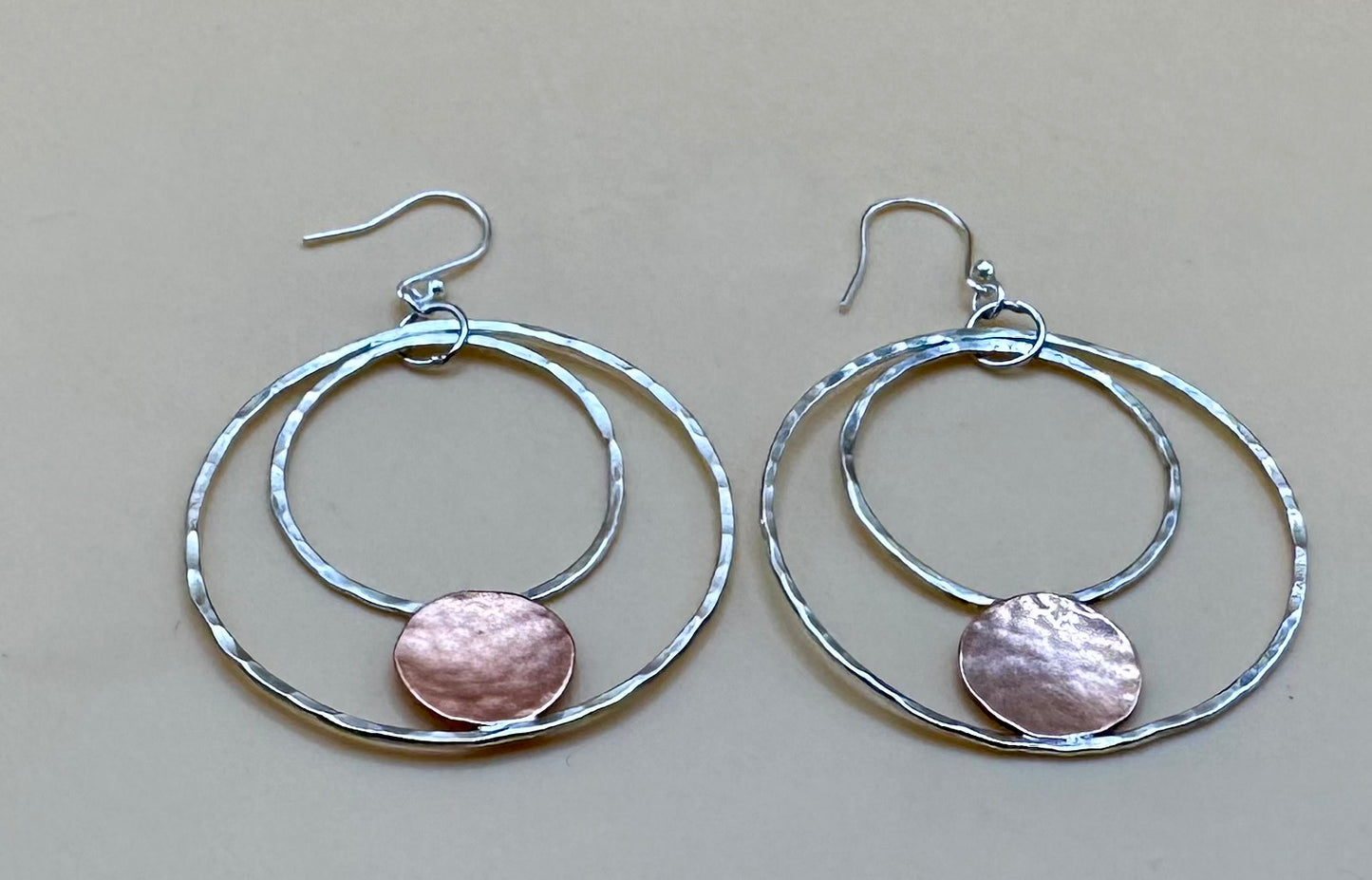 Triple Moon Hoop Earrings