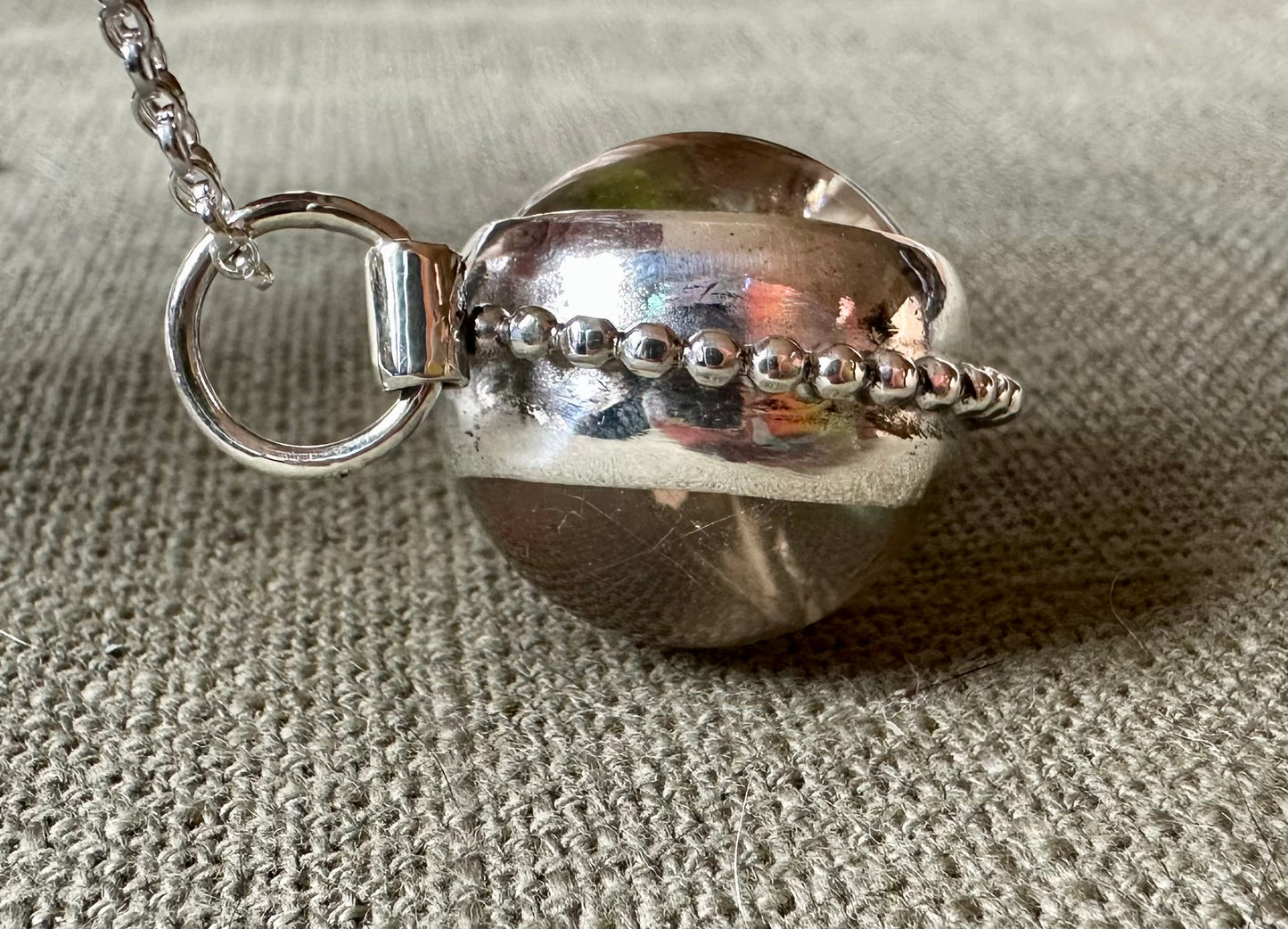 Smokey Quartz Spinner Pendant