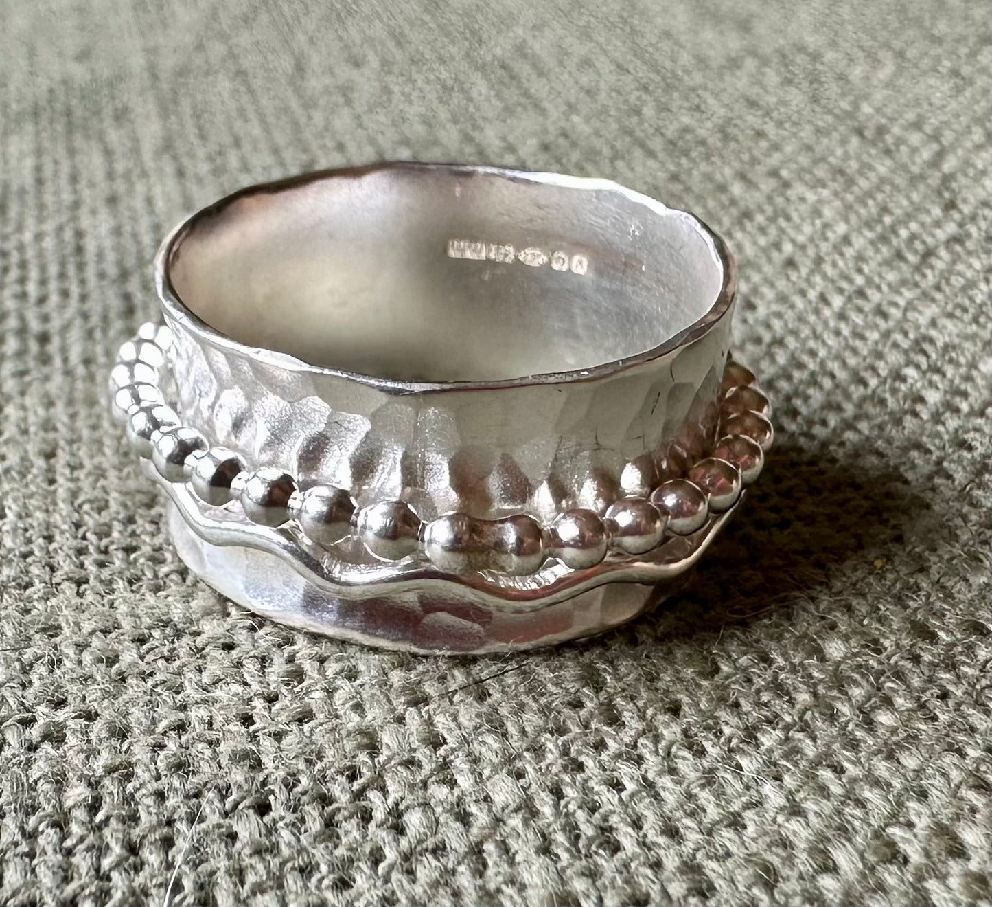 Textured Spinner Ring