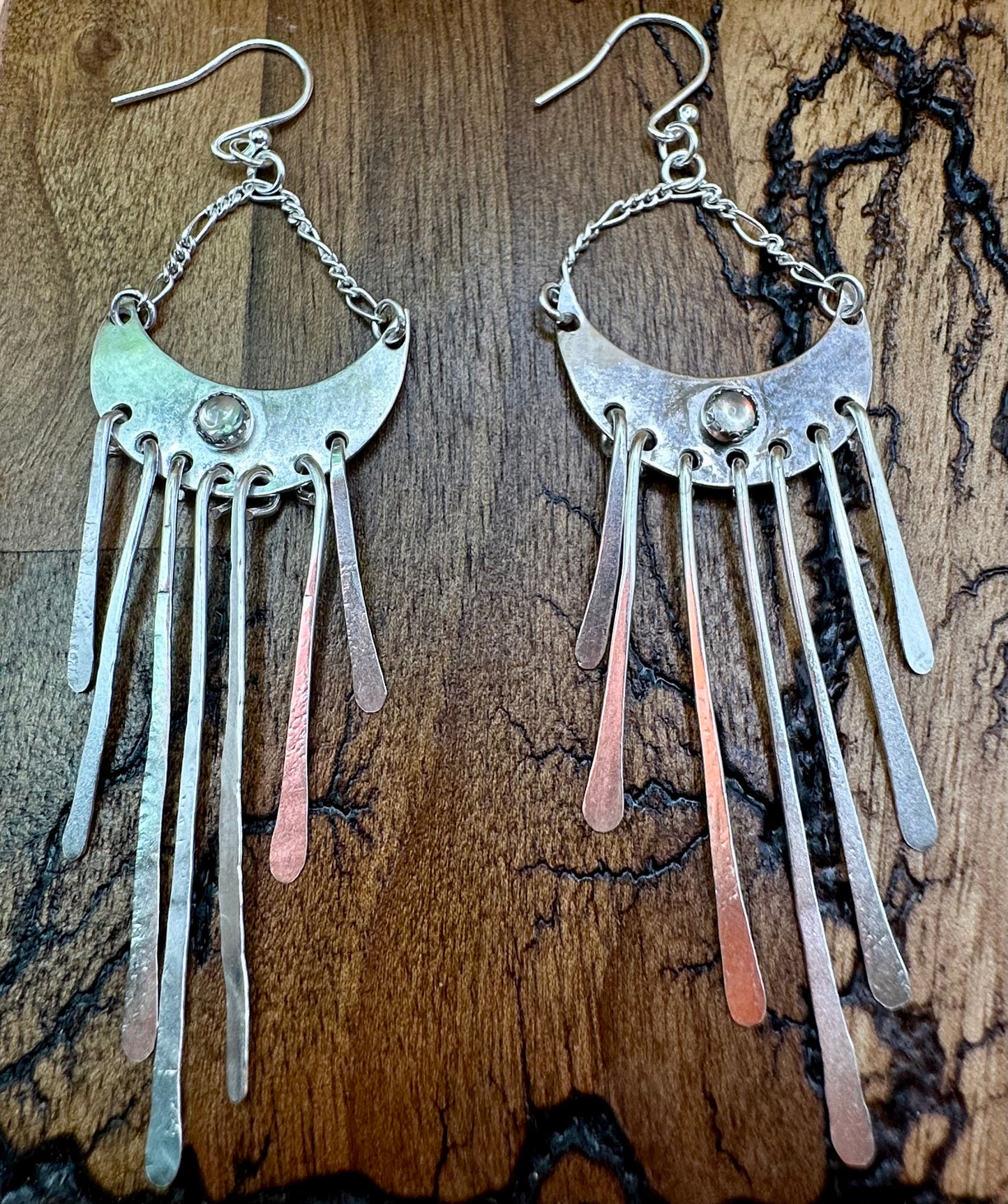 Cresent Moon Dangle Earrings