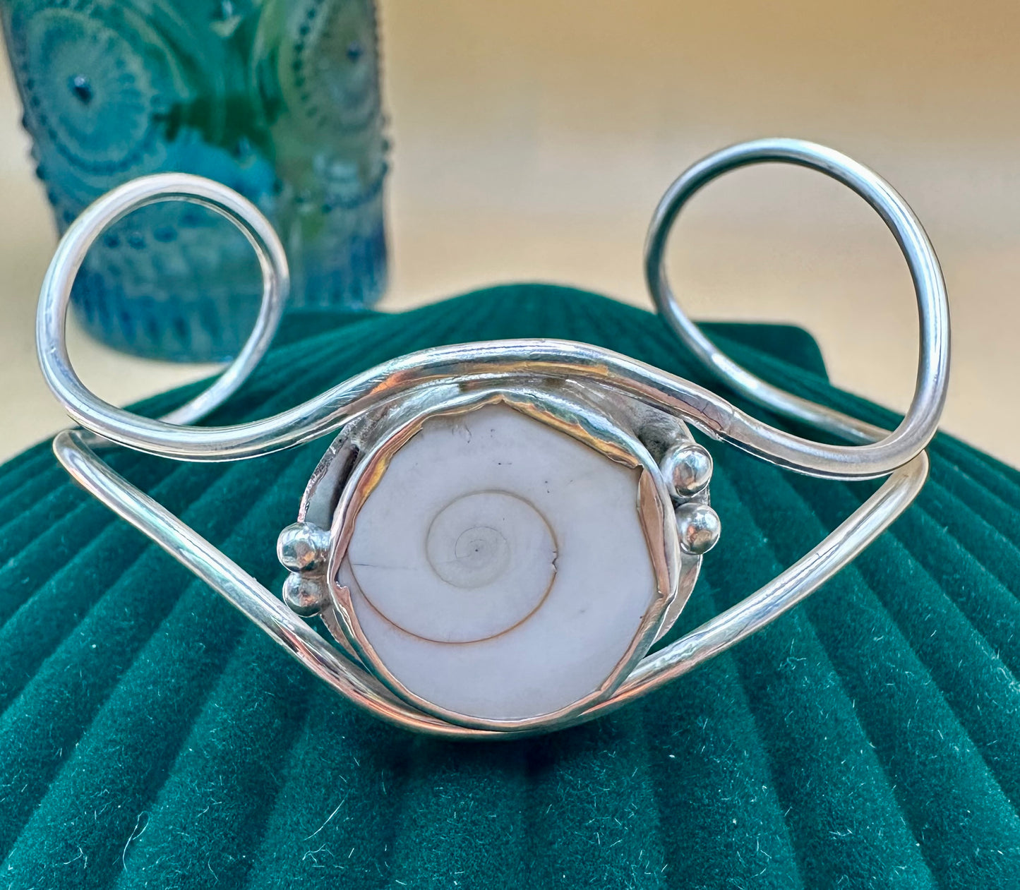 Shiva Eye Shell Bangle