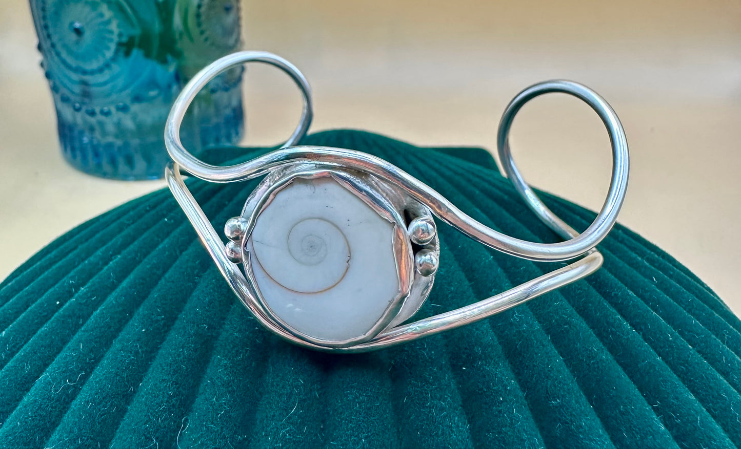 Shiva Eye Shell Bangle