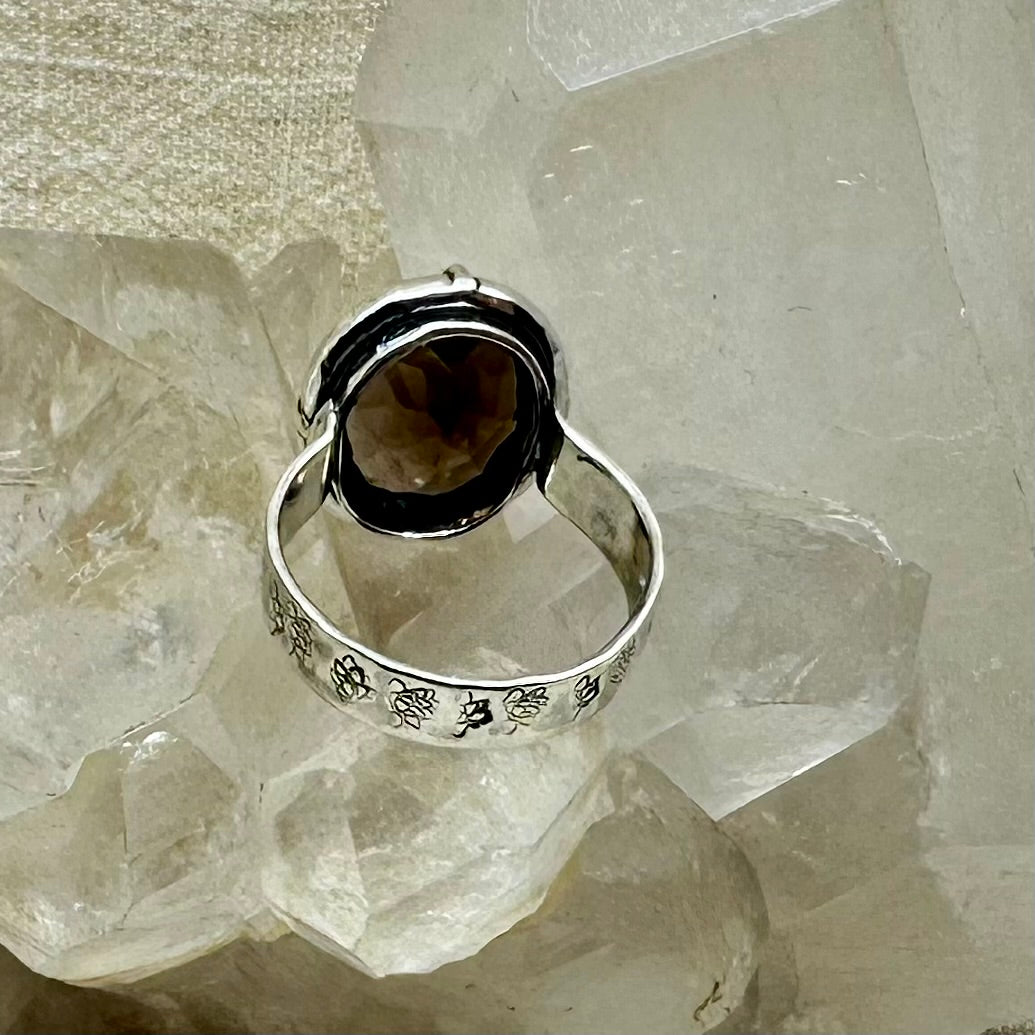 Smokey Quartz Ring