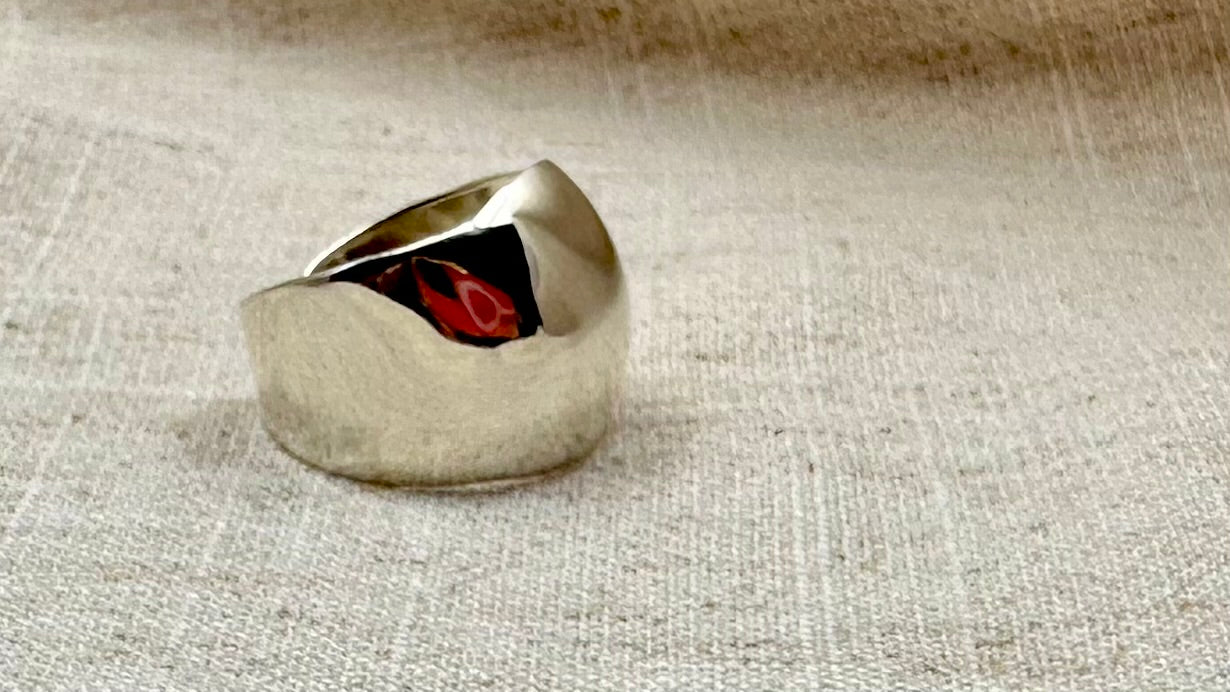 Silver Dome Ring