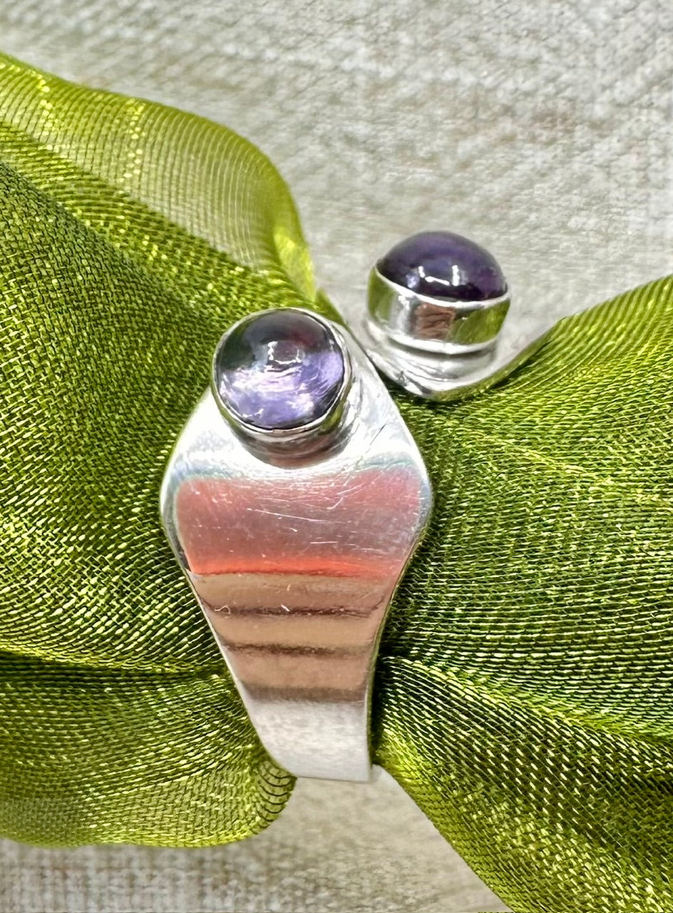 Alexandrite wrap ring