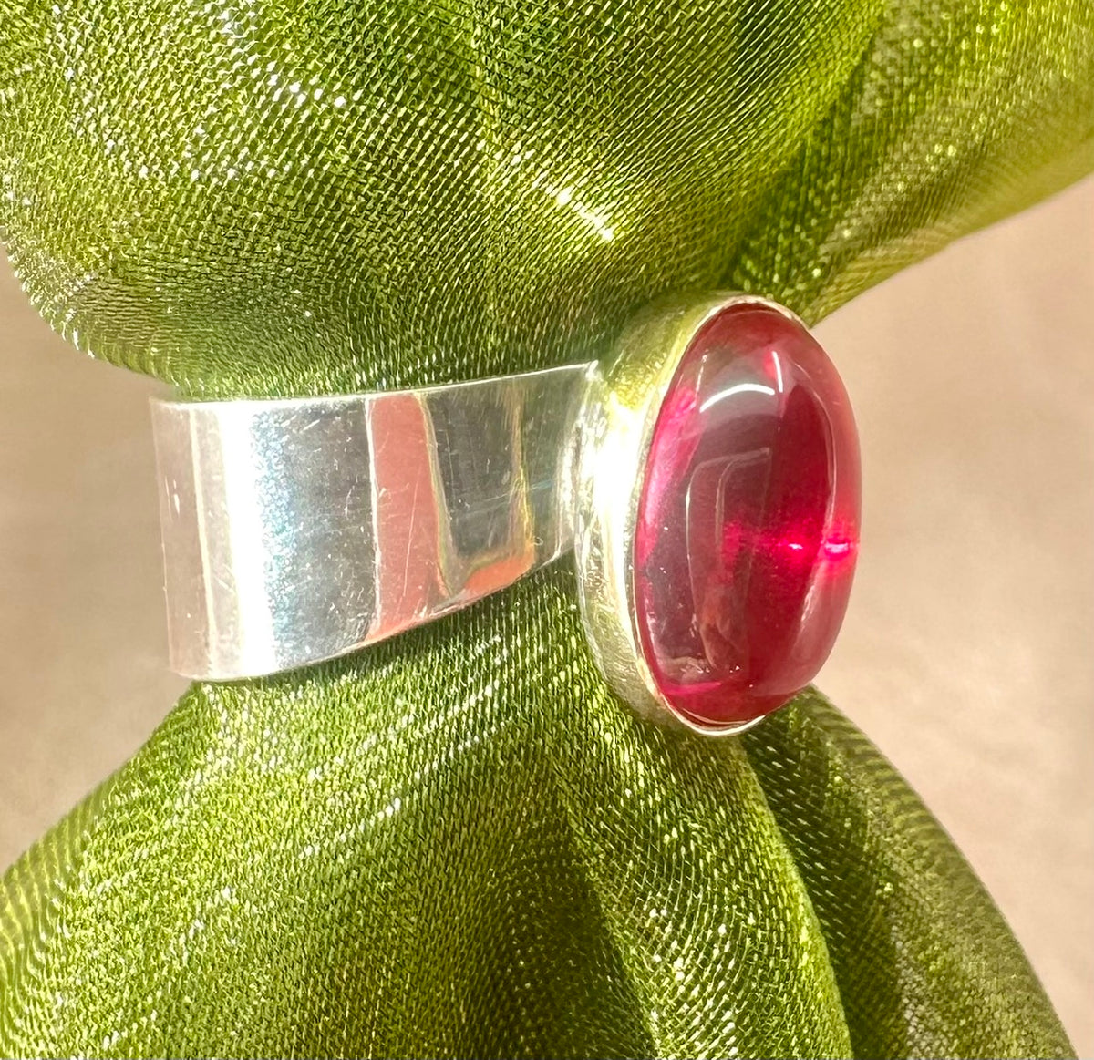 Twist Ruby Ring