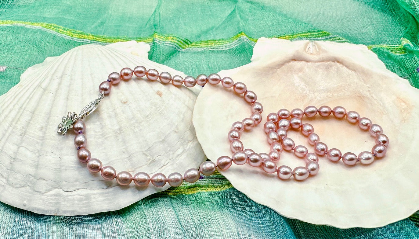 Pink Freshwater Pearls