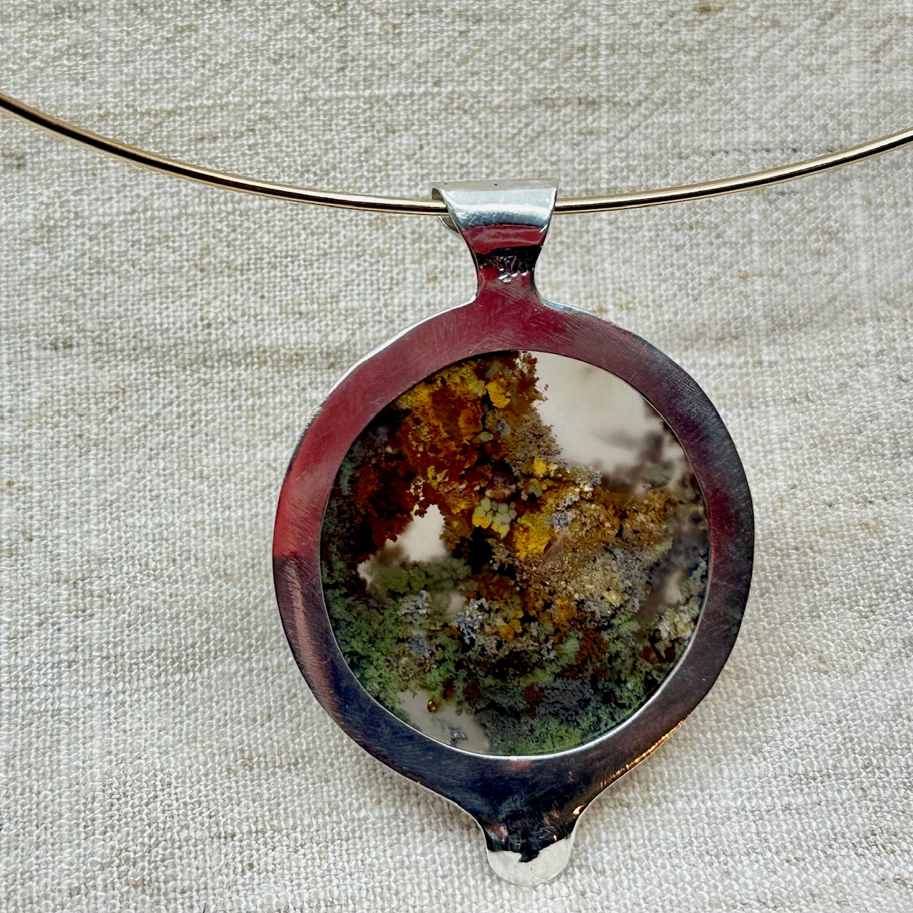 Garden Agate Pendant