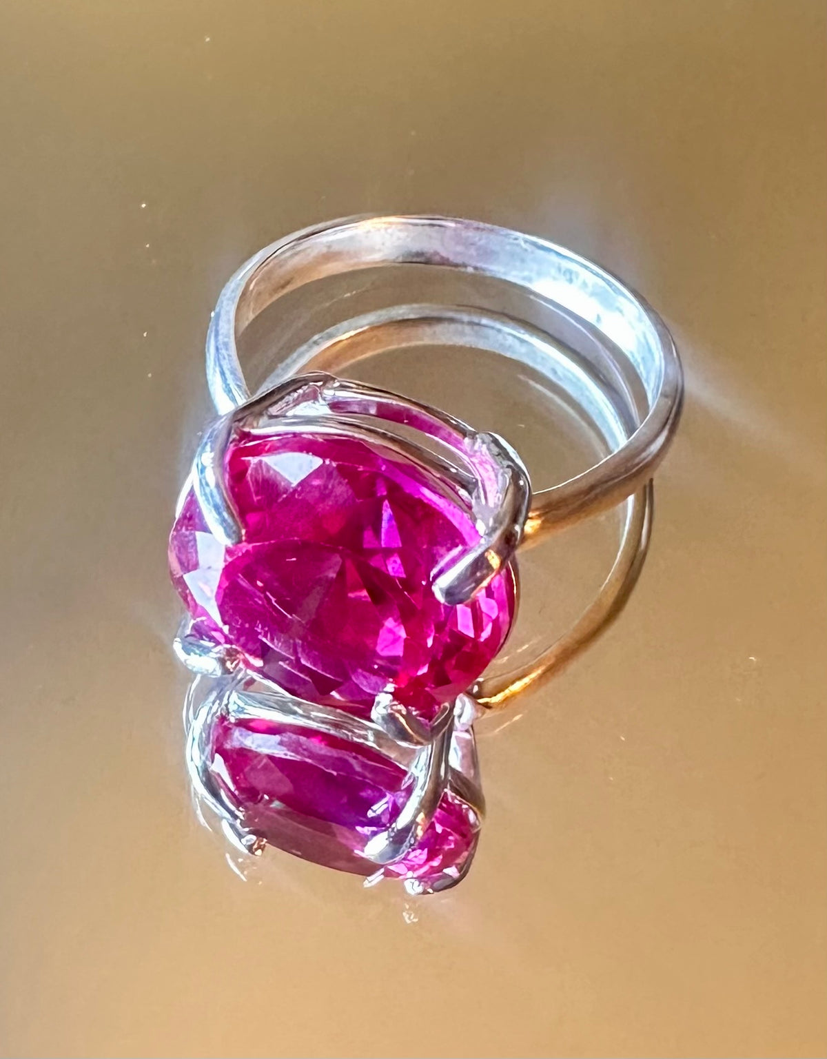 Pink Sapphire ring - Custom order