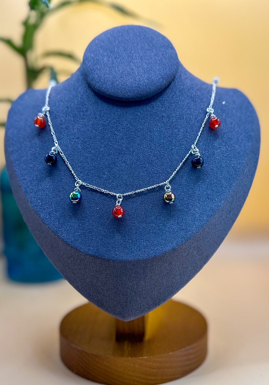 FIRE - Gem Stone Necklace