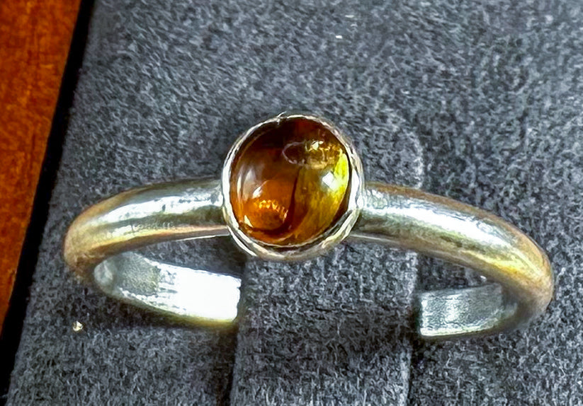 Citrine Fairy Gem Ring