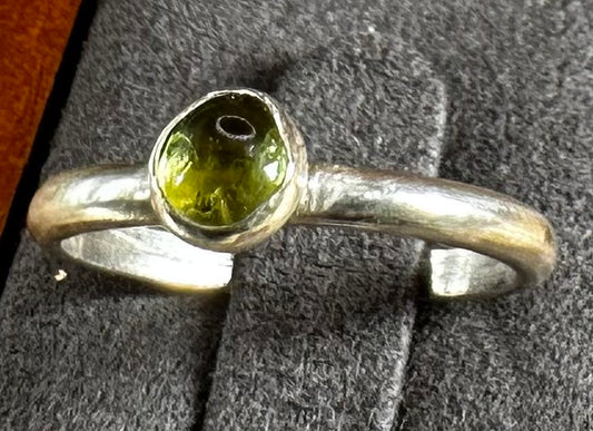 Peridot Fairy Gem Ring