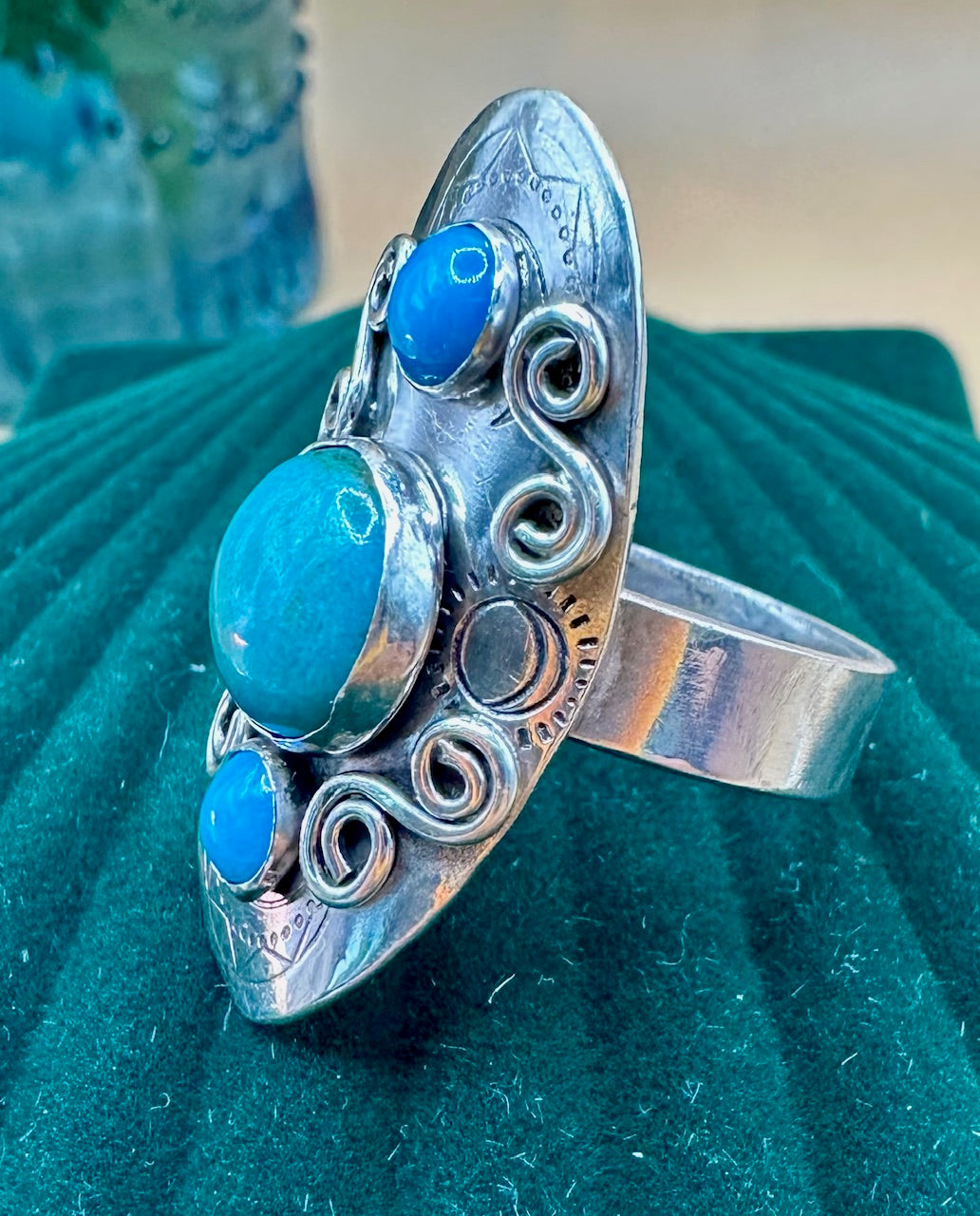 Bohemian Turquoise ring