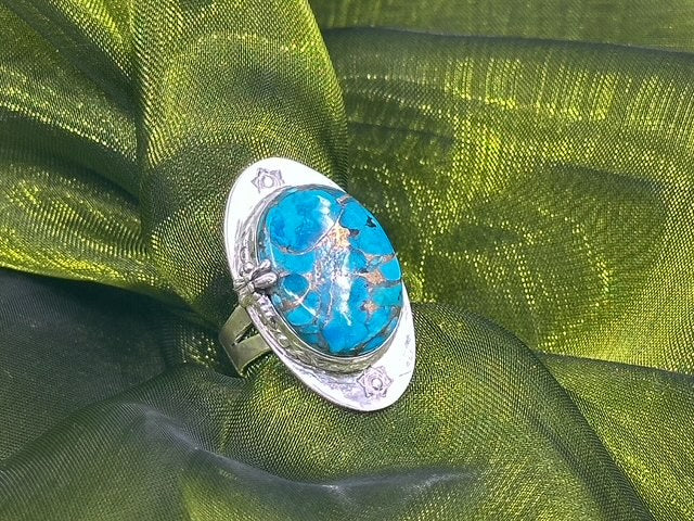Turquoise Dragonfly Ring