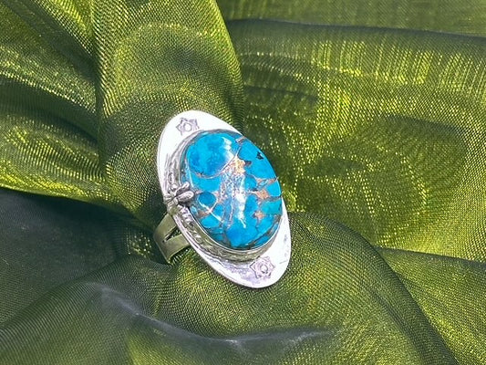 Turquoise Dragonfly Ring