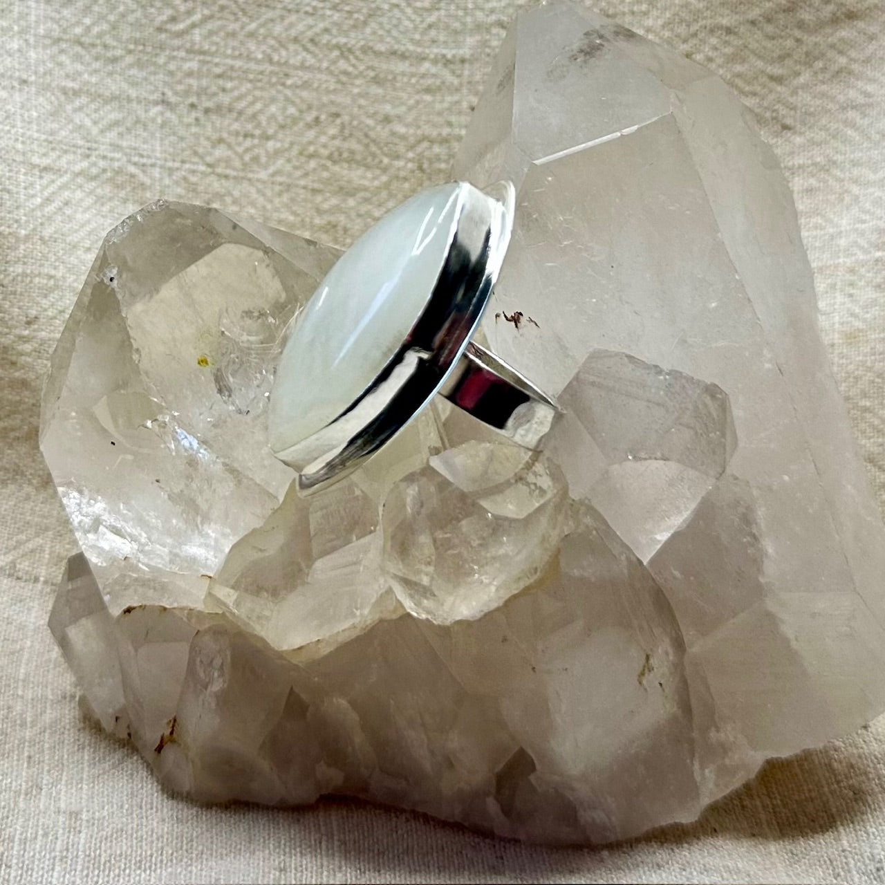 Moonstone Ring