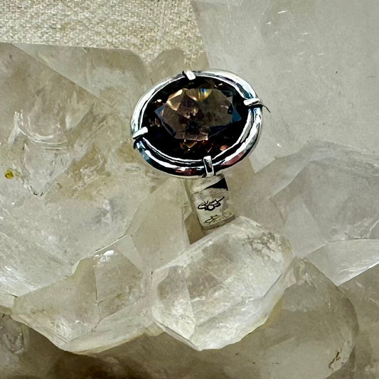Smokey Quartz Ring