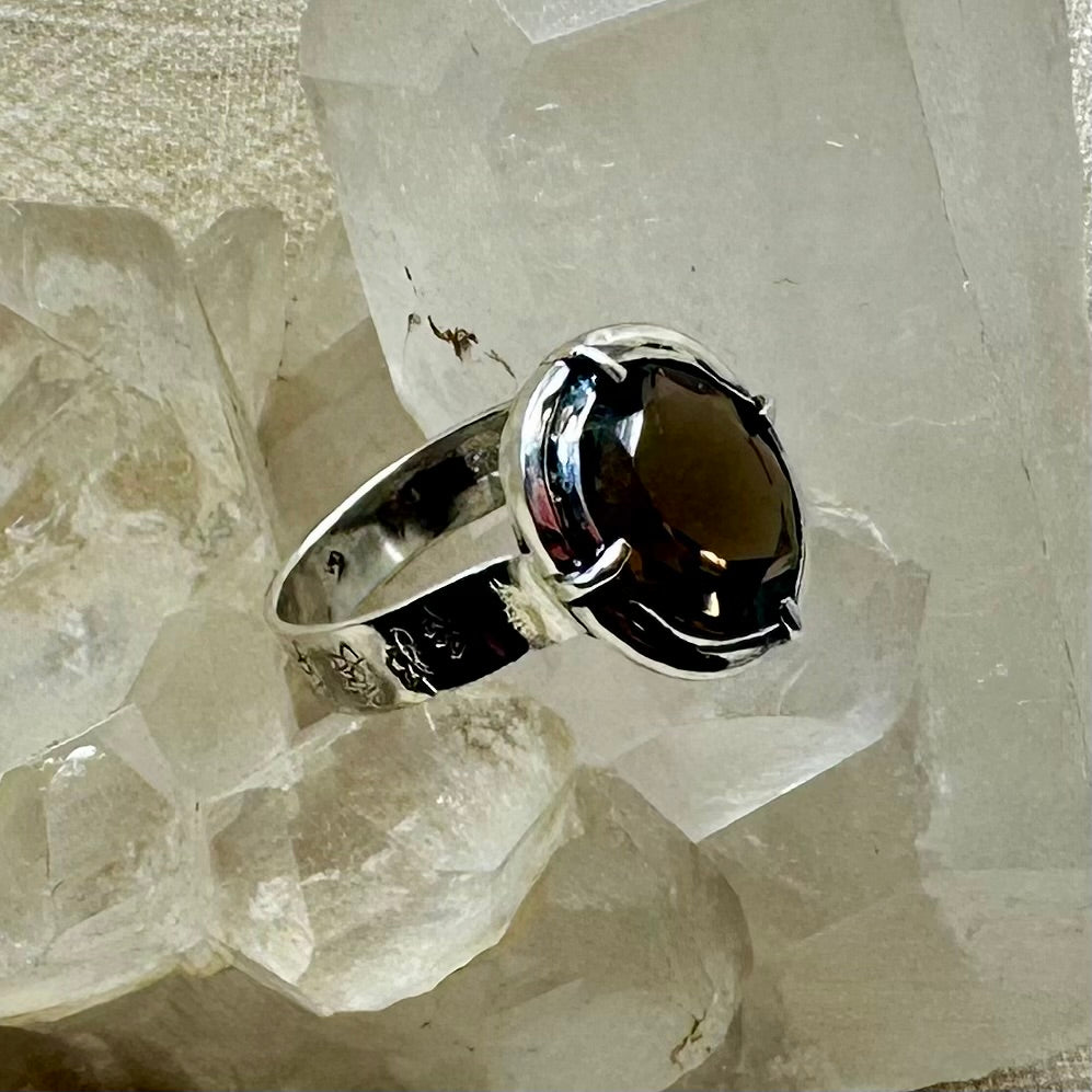 Smokey Quartz Ring