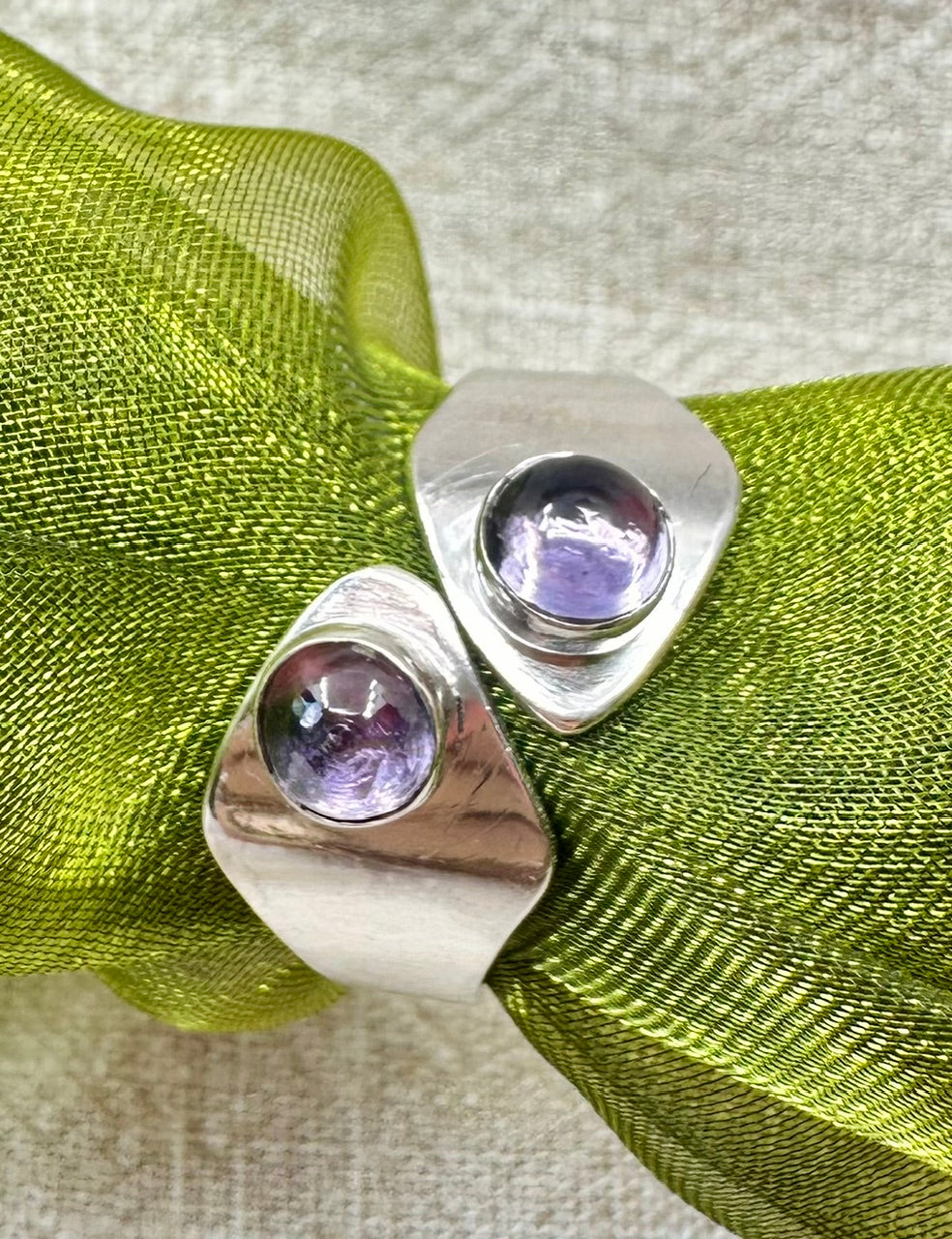 Alexandrite wrap ring