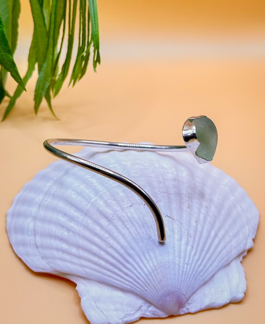 Sea Glass Wave bangle